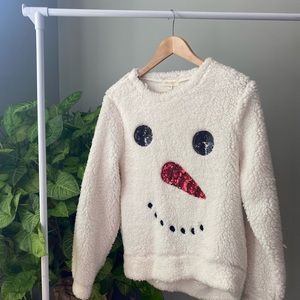 ULTRA FLIRT White Snow Man Sweater
